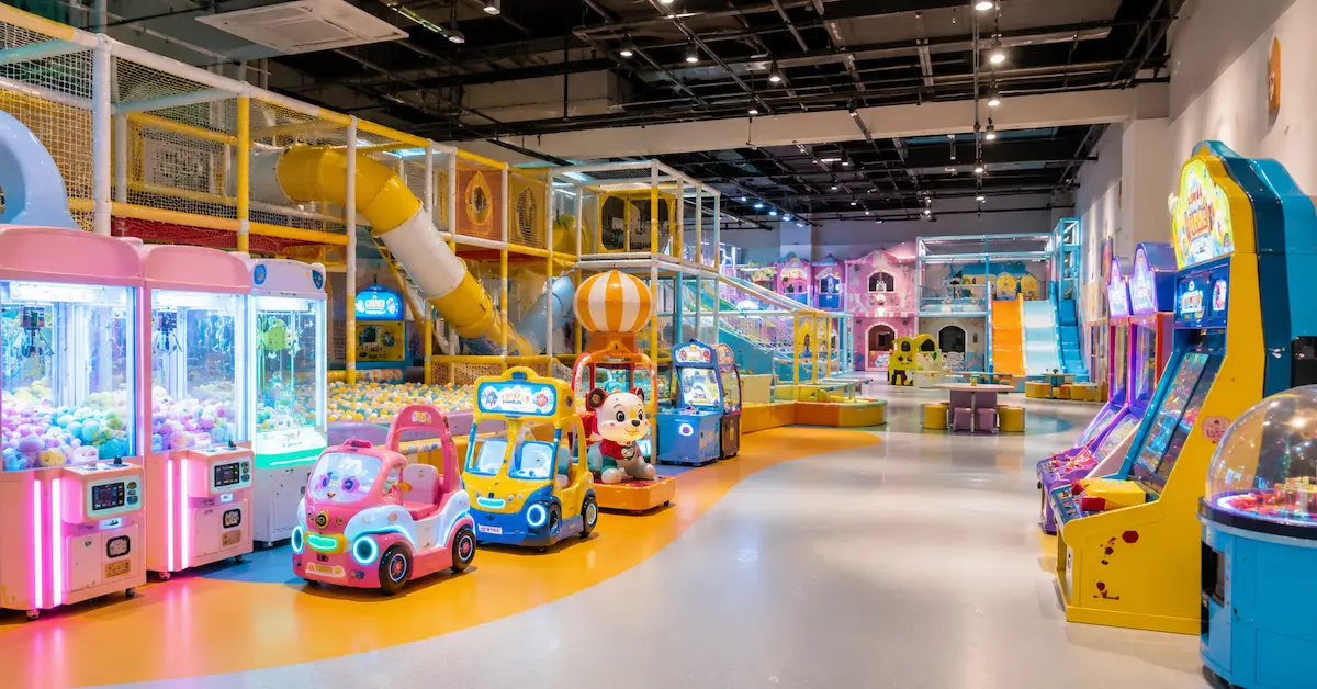 game machines for indoor playground