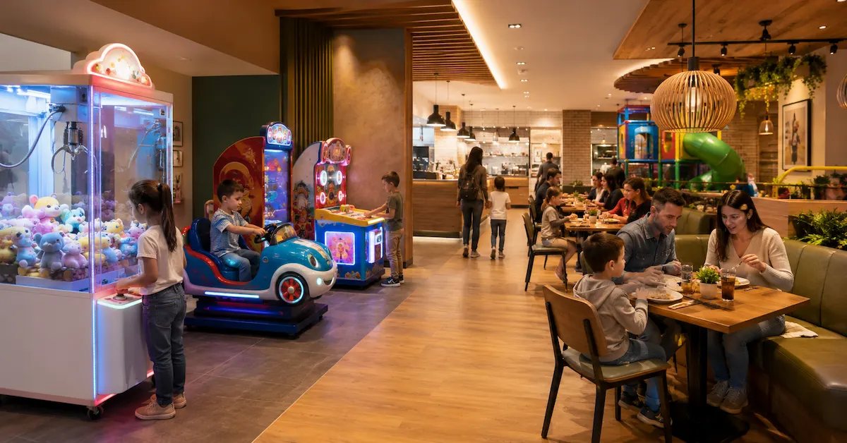 game machines for restaurant