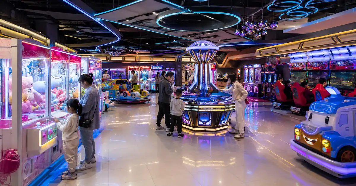 ODM arcade machine manufacturer scene