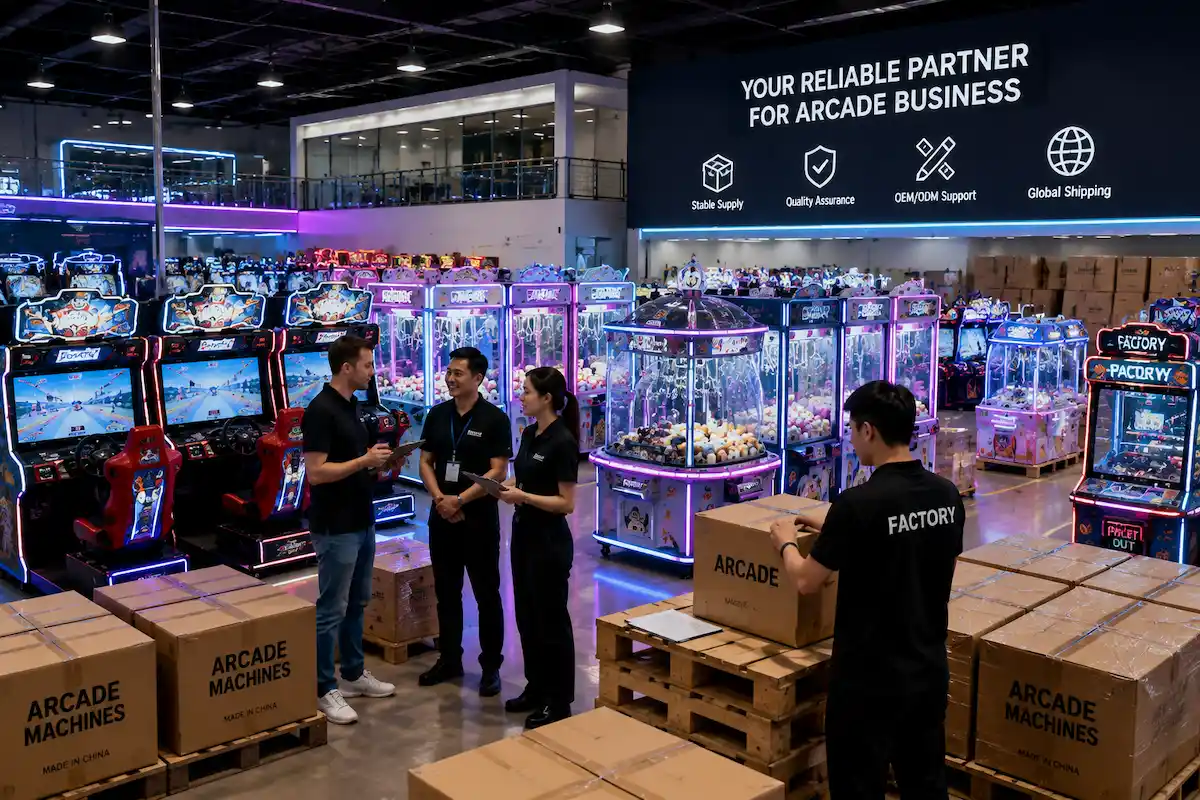 game machine factory for distributors
