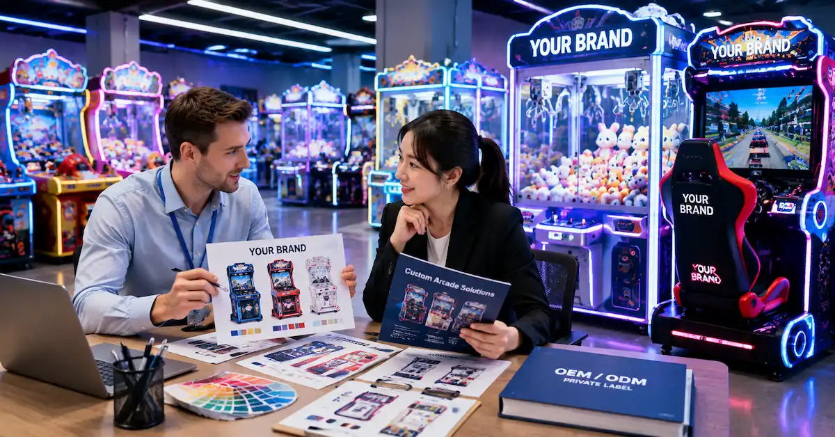 private label game machines