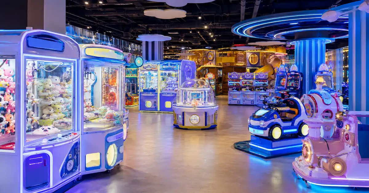 Custom game machines for FEC brands