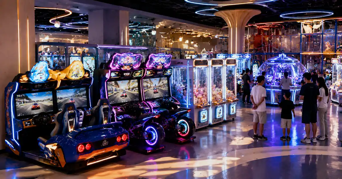 Custom game machines for FEC entertainment