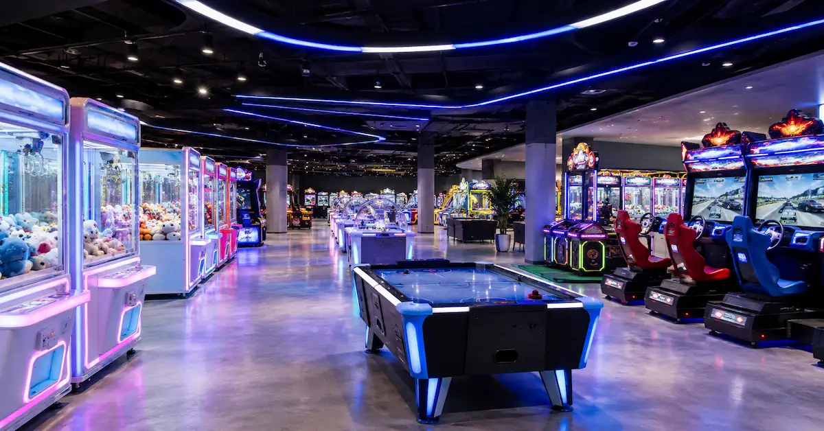 Game machine OEM partnership scene