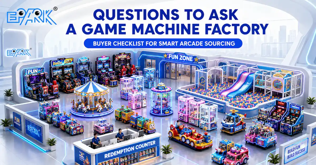 Questions to Ask a Game Machine Factory Before Placing Your Order