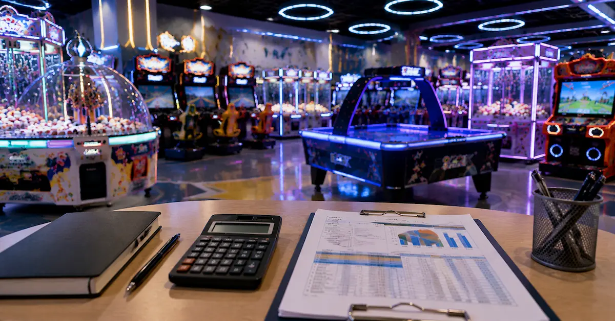 Arcade budget calculation planning