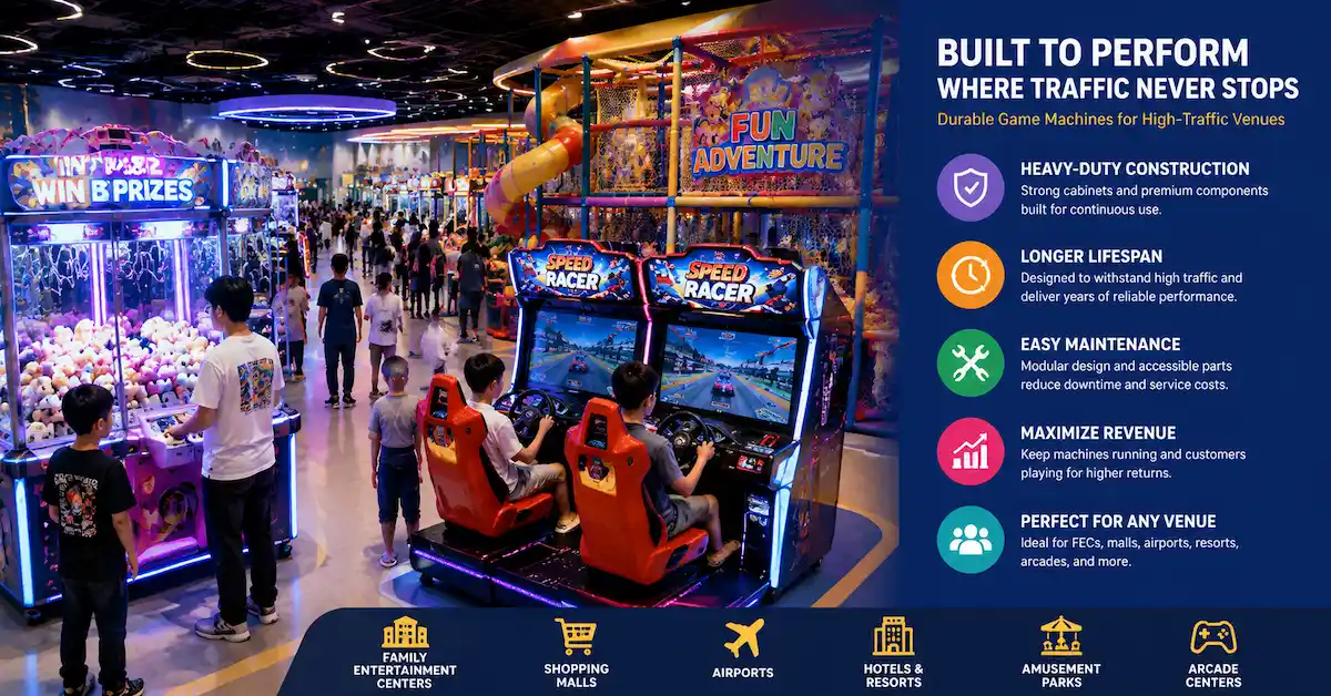 durable game machines