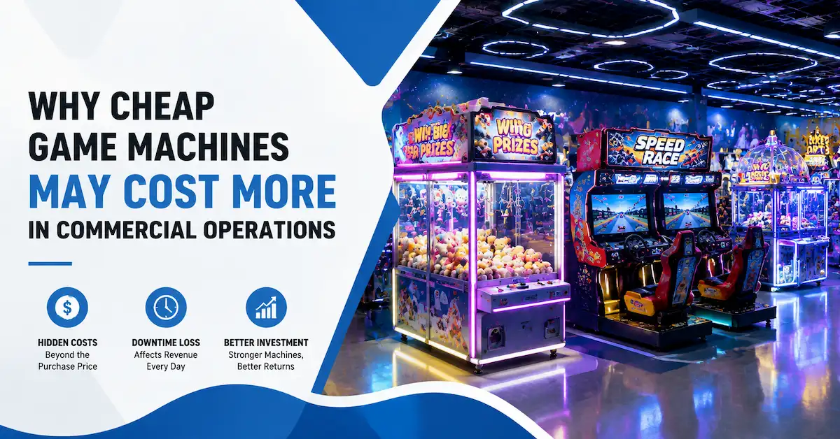 Why Cheap Game Machines May Cost More in Commercial Operations