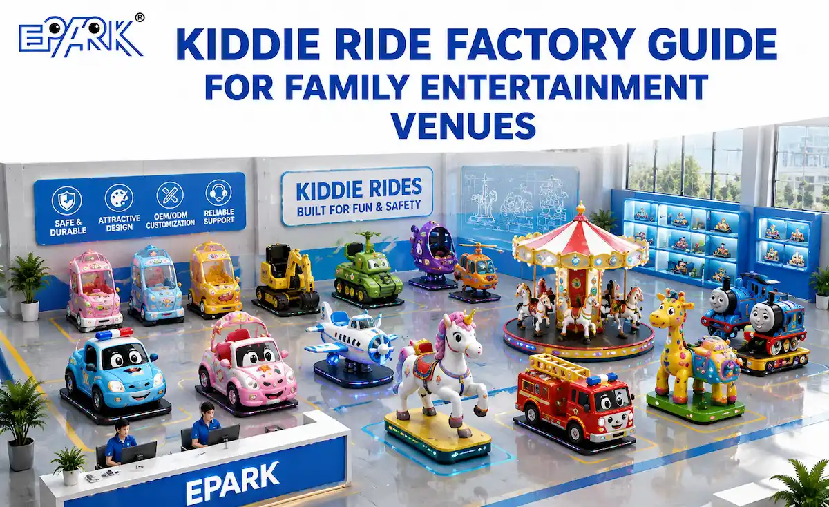Руководство Kiddie Ride Factory для семейных развлекательных заведений: как выбрать правильное оборудование