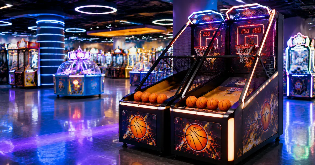 basketball arcade machine supplier