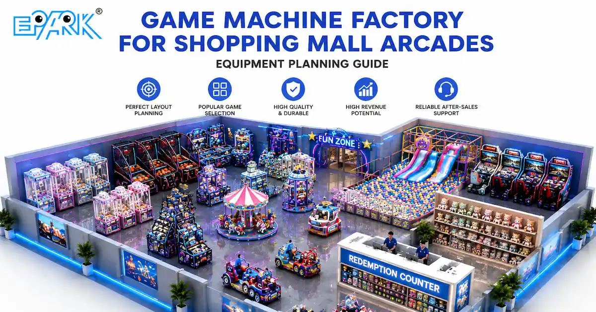Game Machine Factory for Shopping Mall Arcades: Equipment Planning Guide