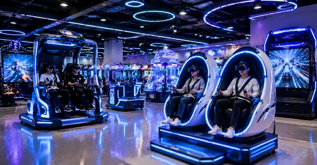 VR game machine supplier
