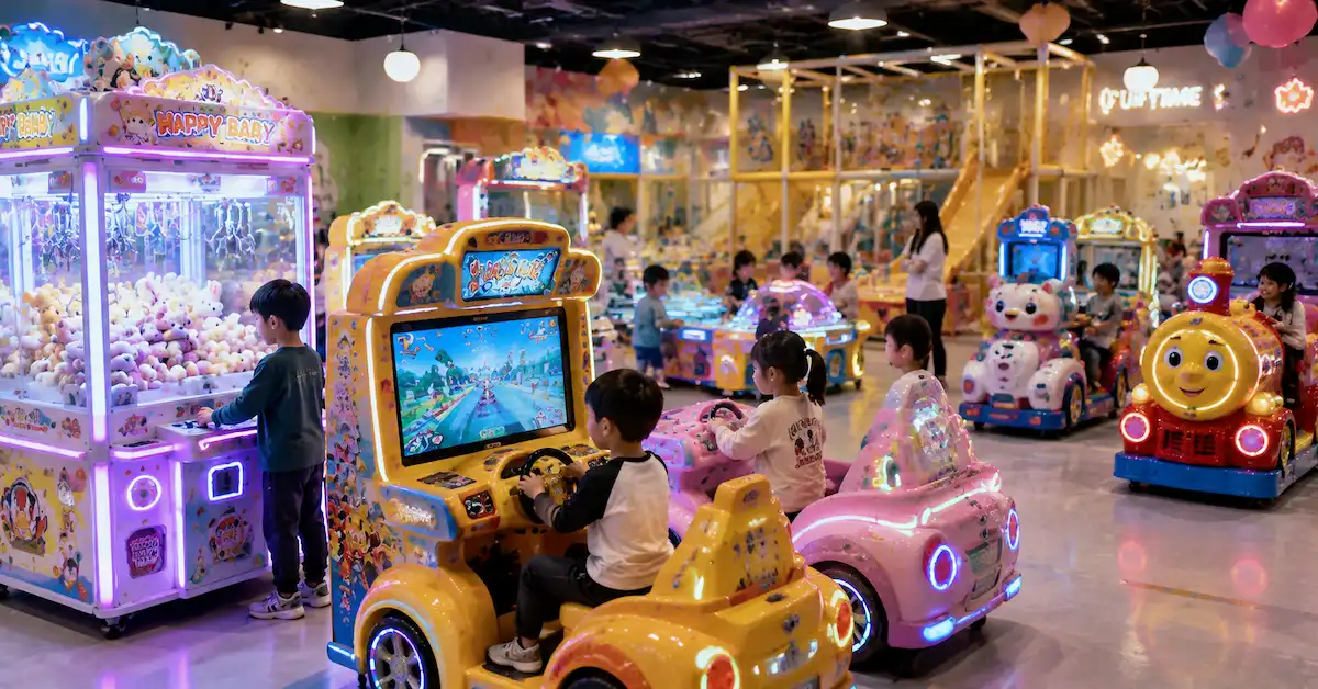 Children game machine play center