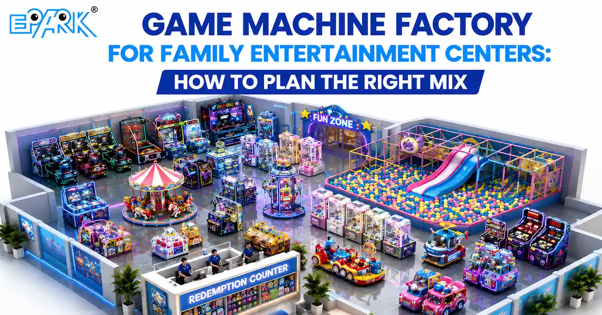 Game Machine Factory for Family Entertainment Centers: How to Plan the Right Mix