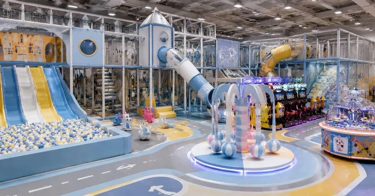 Turnkey indoor playground design