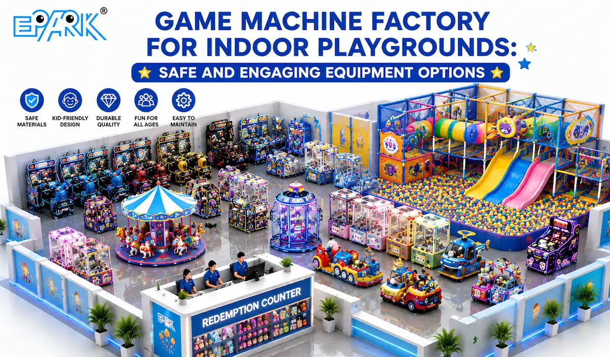 game machine factory for indoor playgrounds