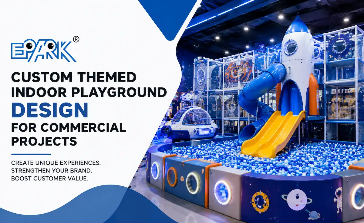 Custom Themed Indoor Playground Design for Commercial Projects