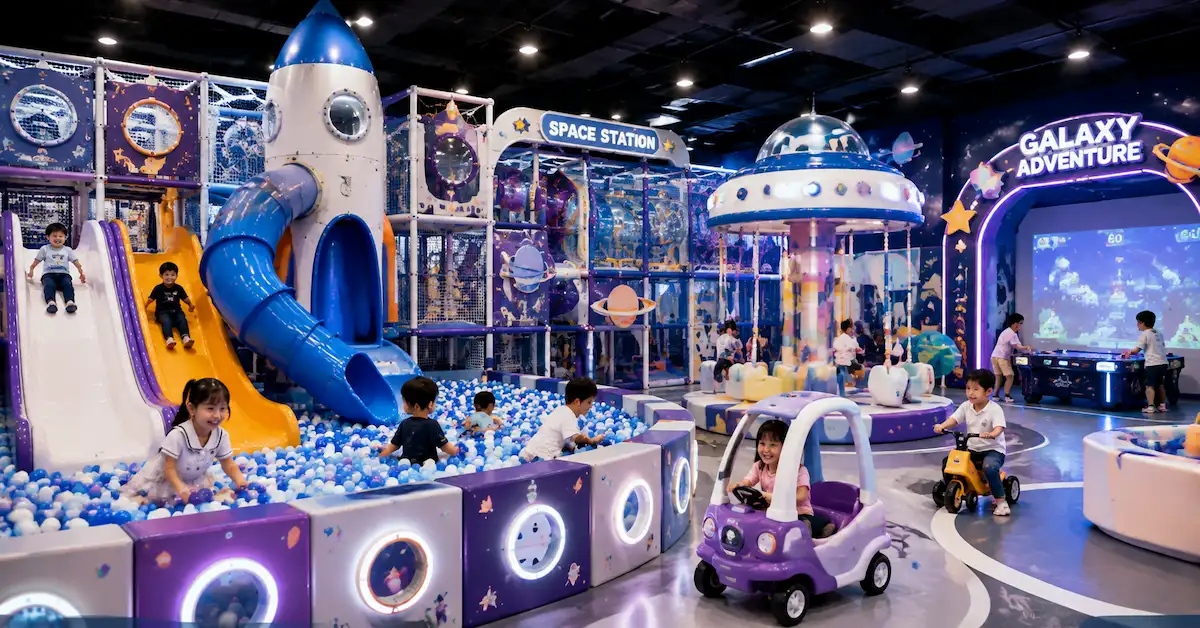 custom themed indoor playground