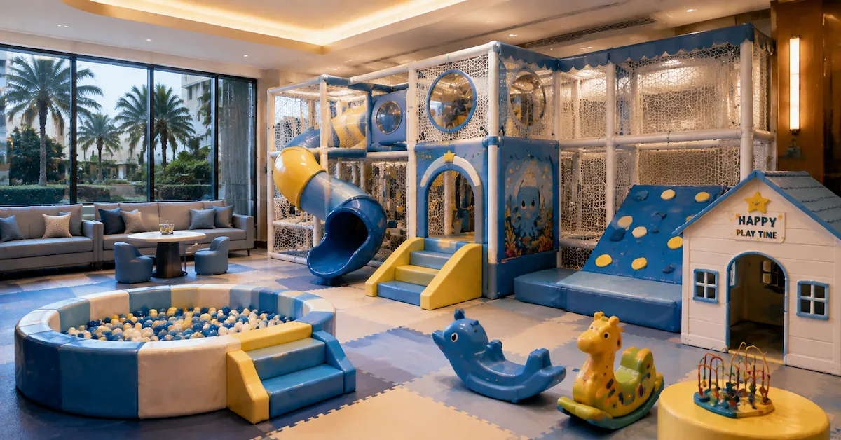 Hotel indoor playground design
