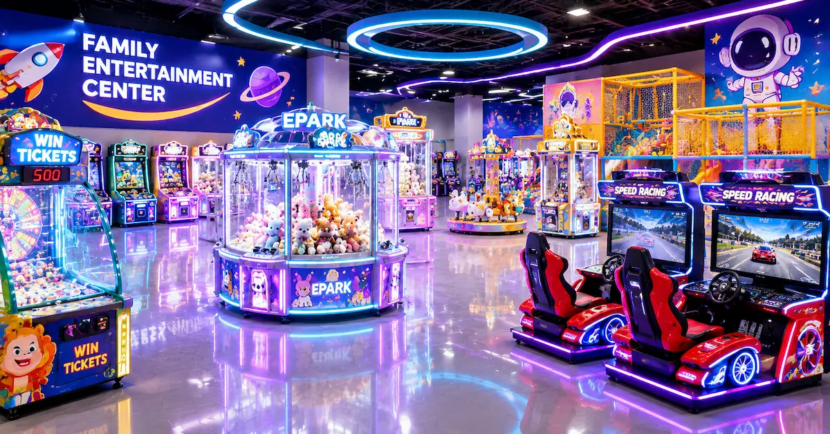 FEC entertainment center equipment