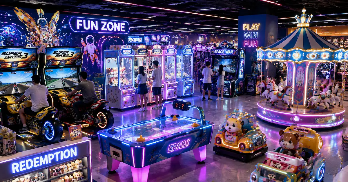 FEC game machine factory