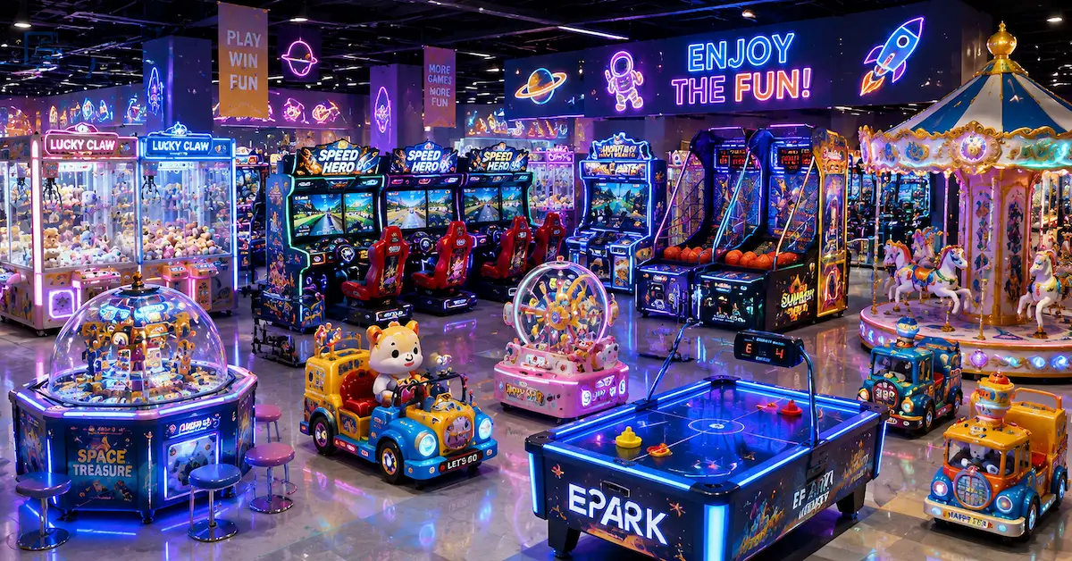 Arcade equipment mix strategy