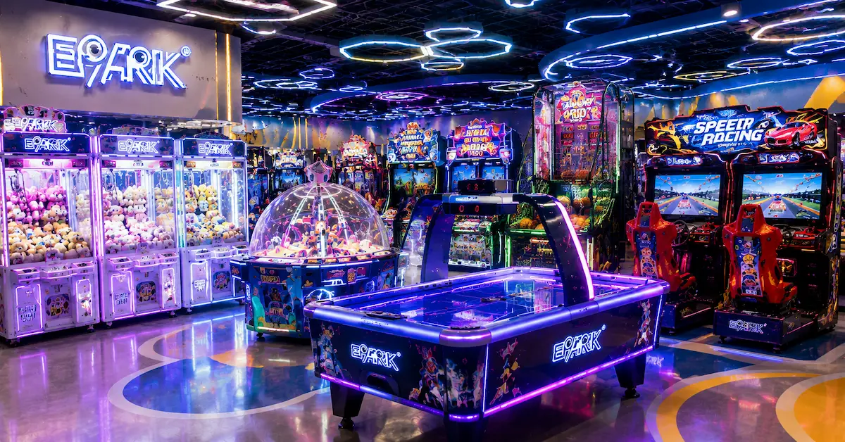 commercial arcade equipment manufacturer