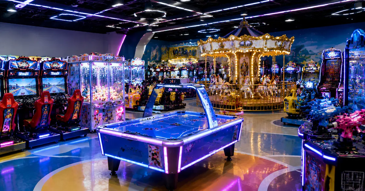 amusement arcade equipment manufacturer
