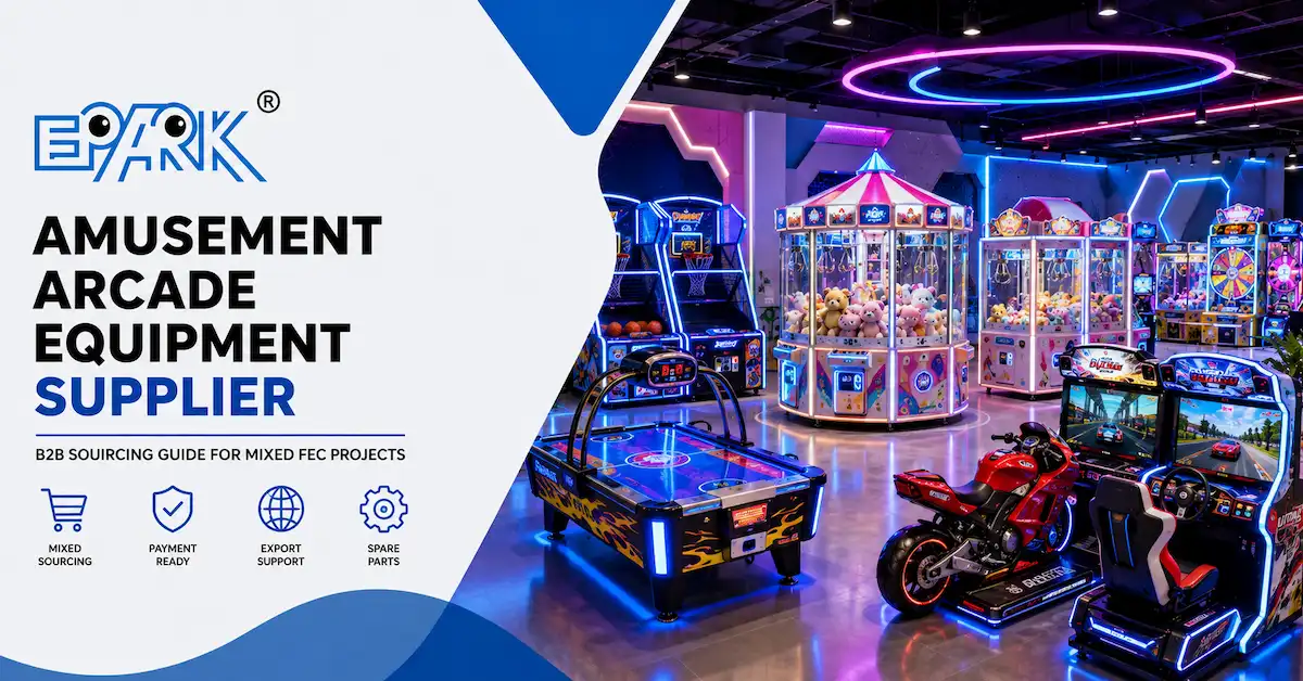 Amusement Arcade Equipment Supplier: B2B Sourcing Guide for Mixed FEC Projects