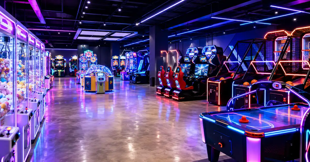amusement arcade equipment supplier