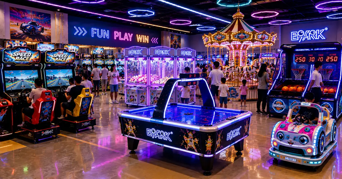 amusement game equipment factory