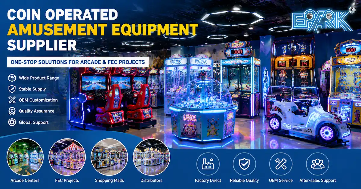 coin operated amusement equipment supplier