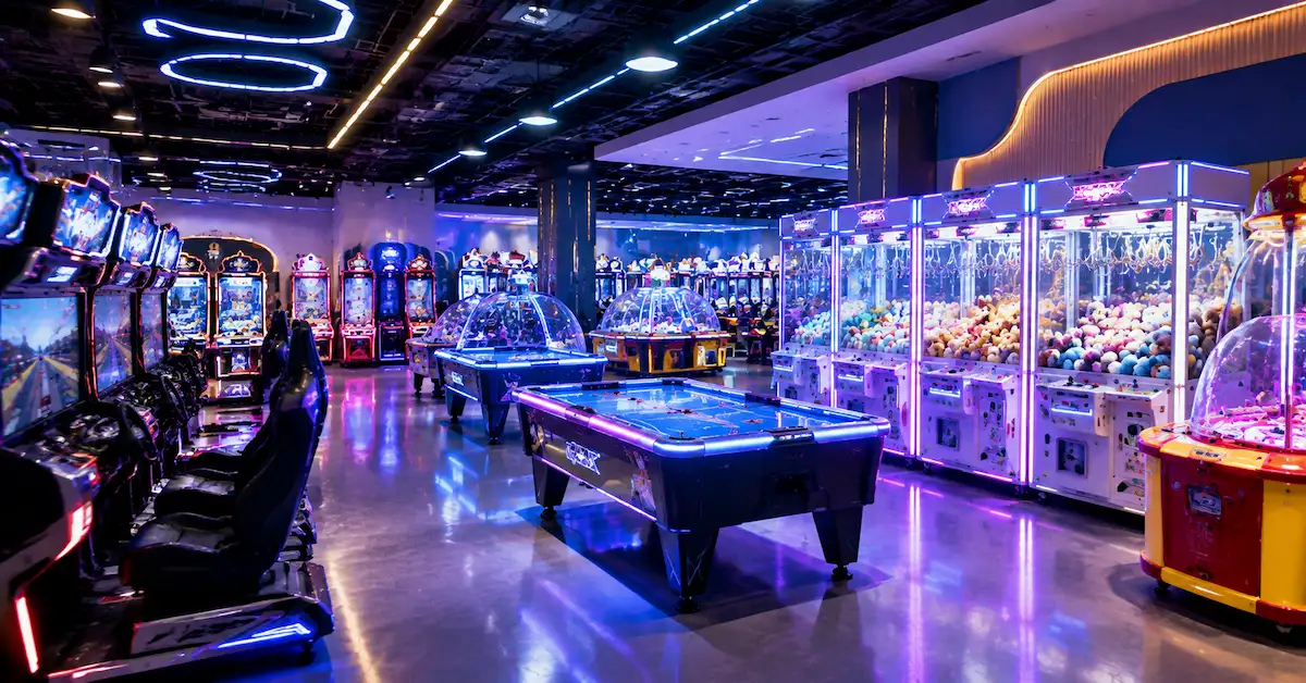 arcade entertainment equipment supplier