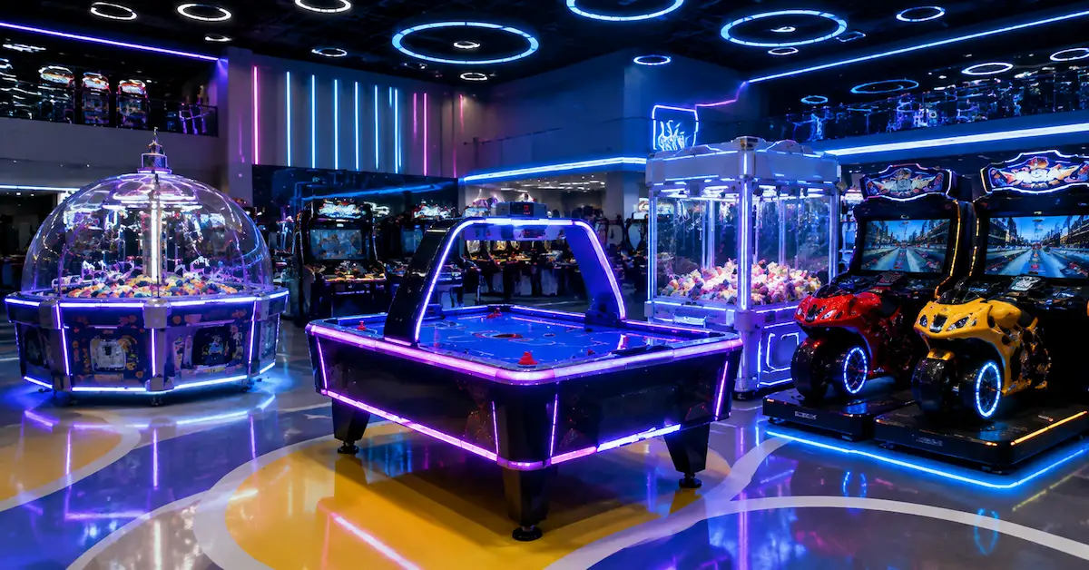 Commercial LBE equipment venue scene