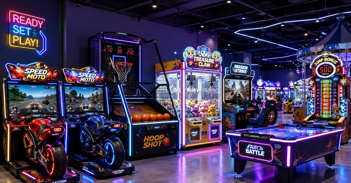 Arcade machine factory China equipment