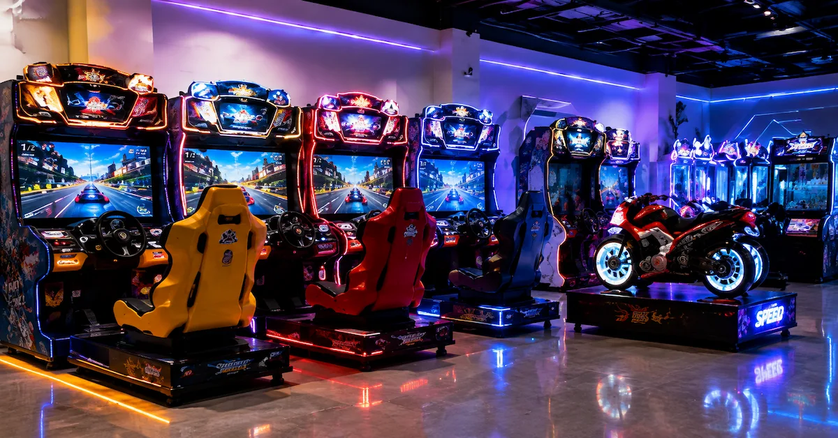commercial arcade machines