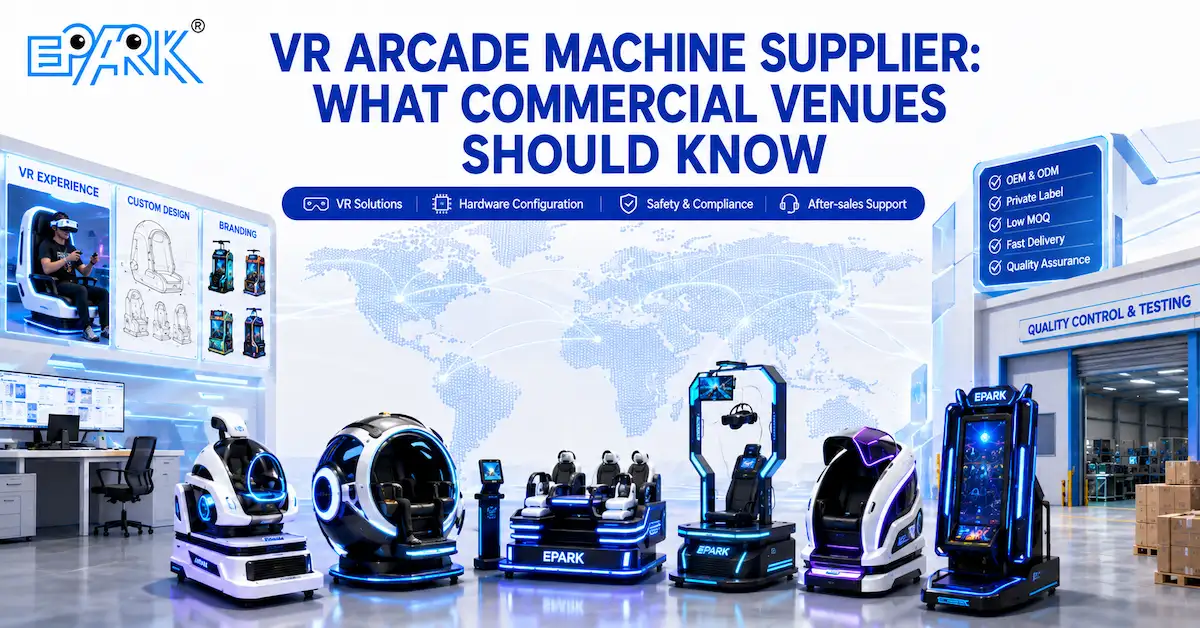 Proveedores de máquinas recreativas de realidad virtual: Lo que los locales comerciales deben saber