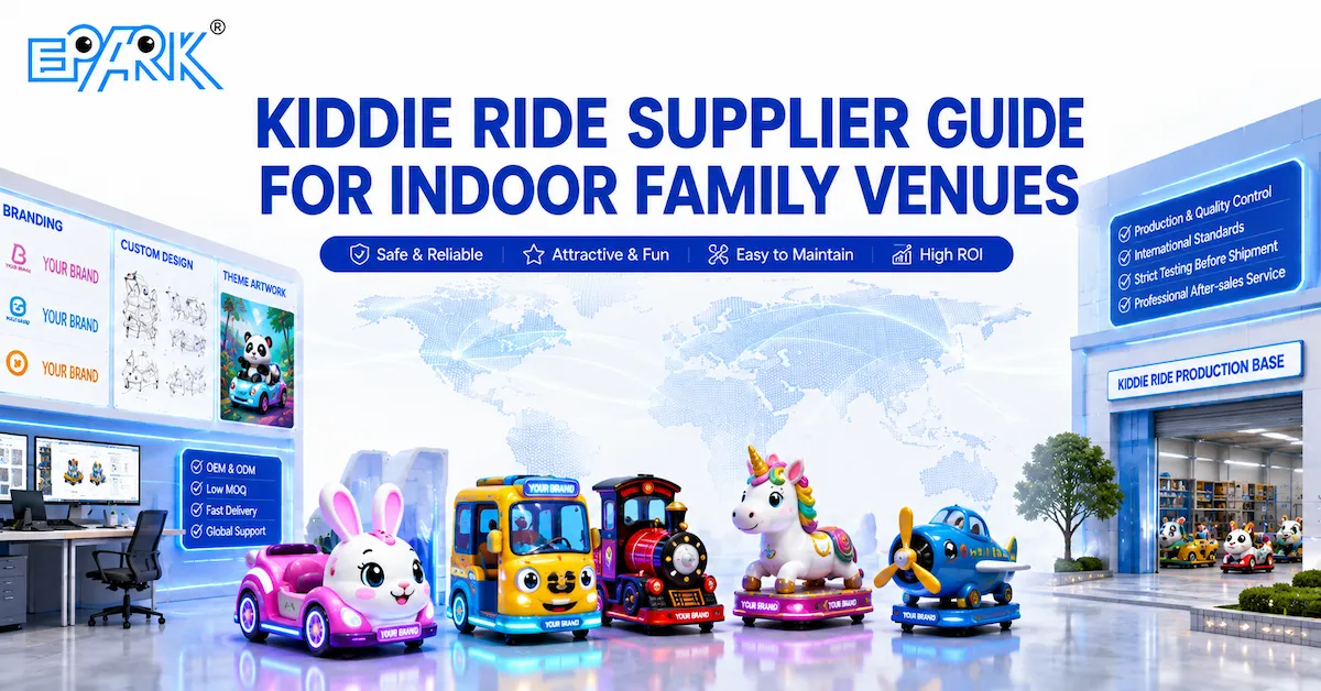 Kiddie Ride Supplier Guide for Indoor Family Venues