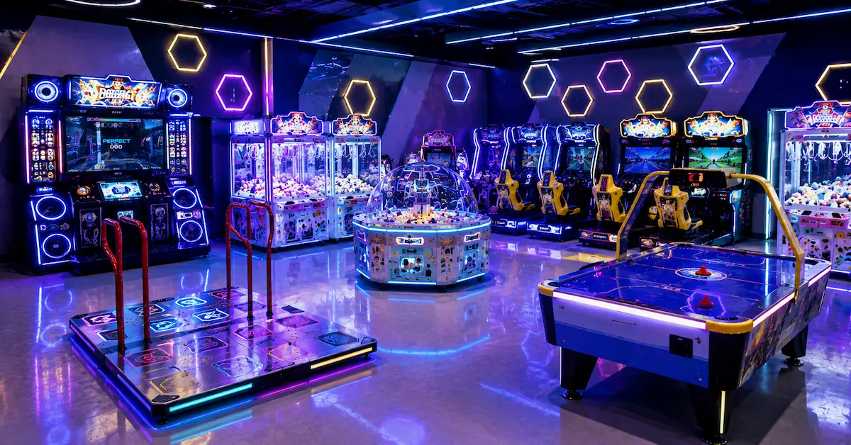 Arcade equipment sourcing venue