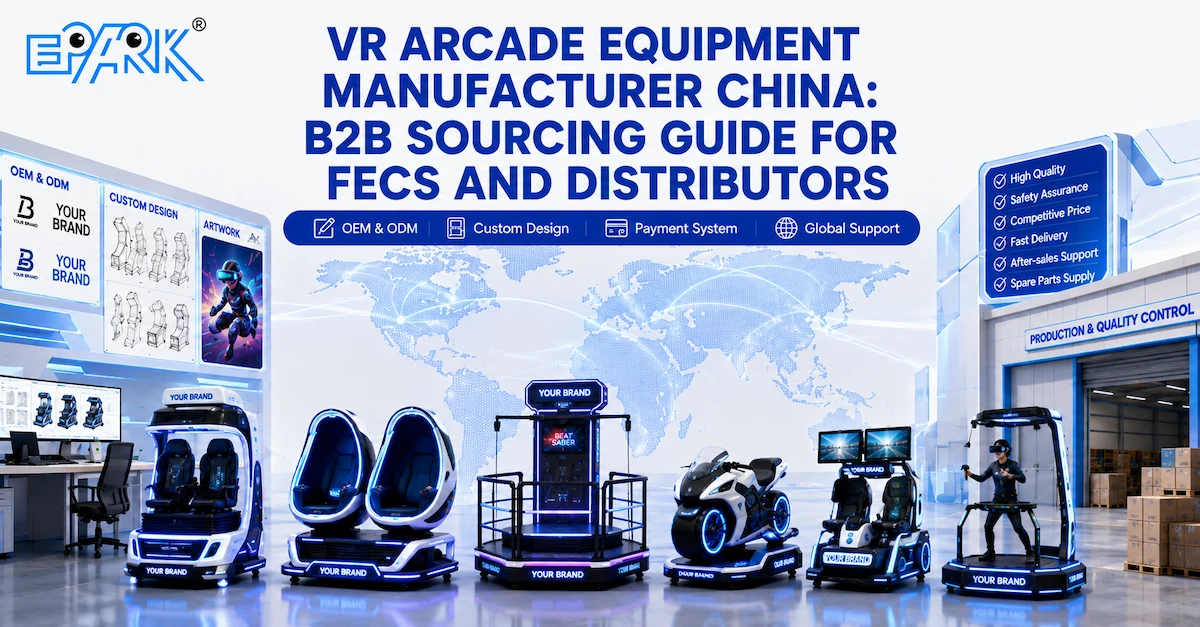VR Arcade Equipment Manufacturer China: B2B Sourcing Guide for Commercial Venues