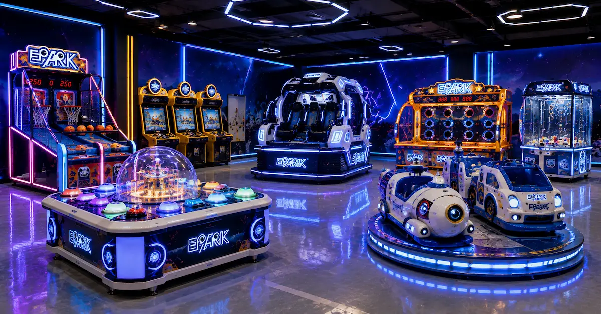 China amusement machine venue scene