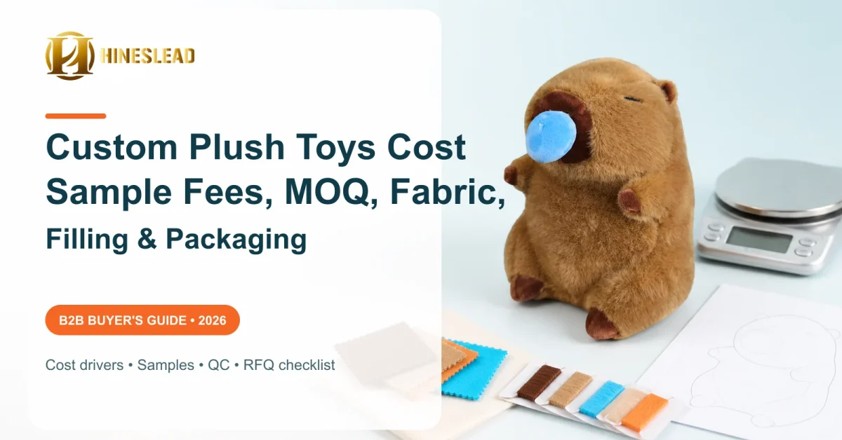 Custom Plush Toys Cost: Sample Fees, MOQ, Fabric, Filling, and Packaging Custom Plush Toys Cost: Sample Fees, MOQ, Fabric, Filling, and Packaging