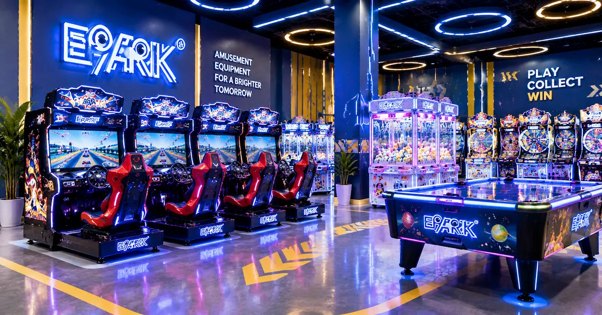 Amusement arcade supplier solution scene