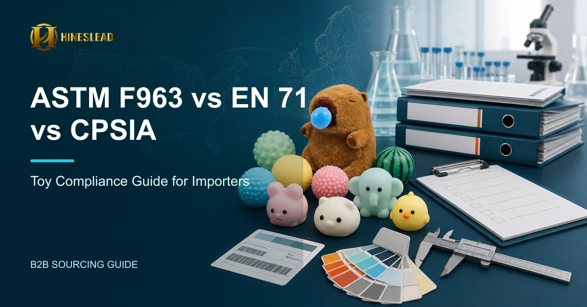 ASTM F963 vs EN 71 vs CPSIA: Toy Compliance Guide for Importers ASTM F963 vs EN 71 vs CPSIA: Toy Compliance Guide for Importers
