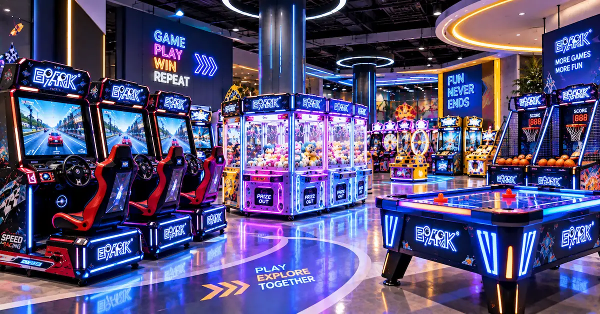 Wholesale arcade machines in commercial game venue