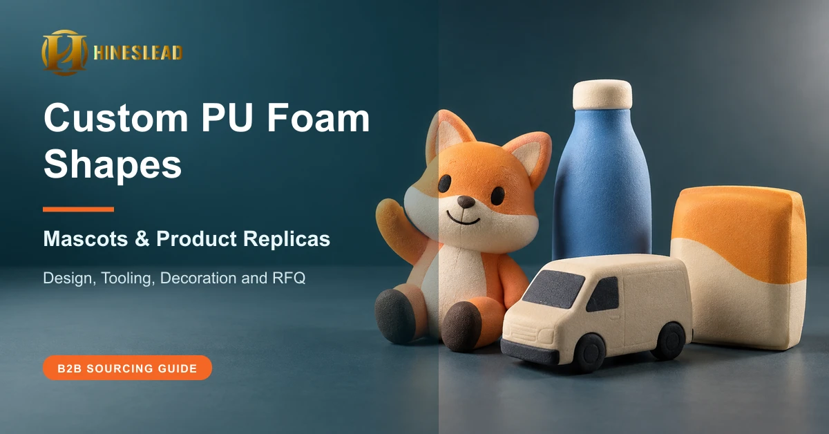 Custom PU Foam Shapes: Turning Mascots and Product Replicas into Toys Custom PU Foam Shapes: Turning Mascots and Product Replicas into Toys