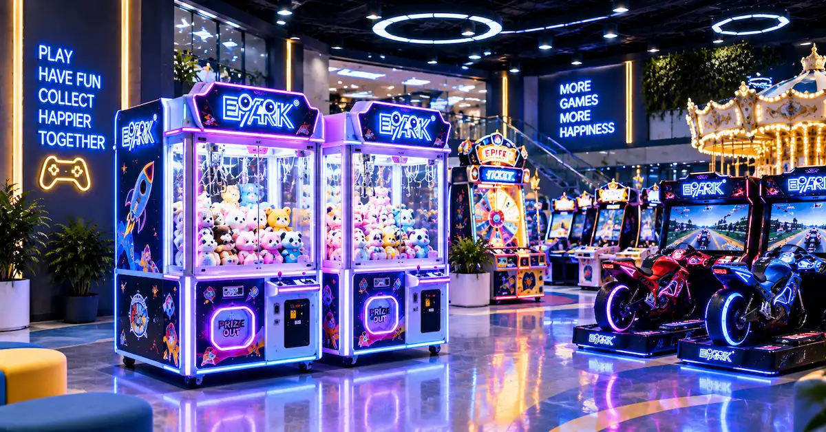 Arcade cabinets for modern arcade game venues