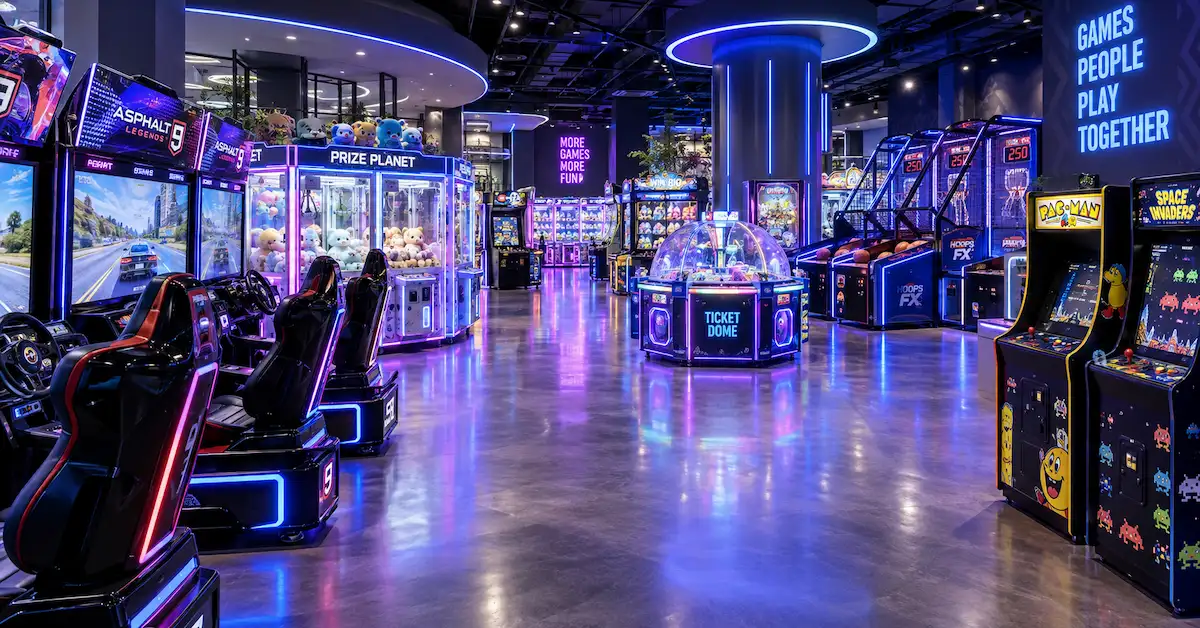 commercial arcade equipment bulk order