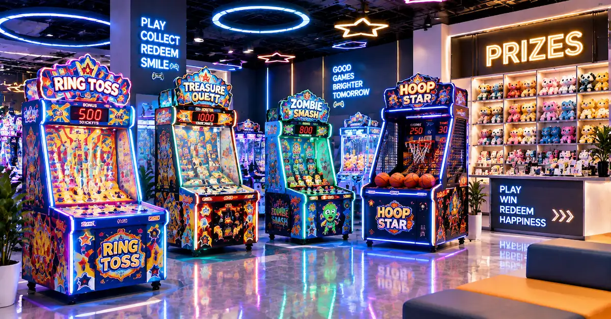 wholesale redemption arcade equipment
