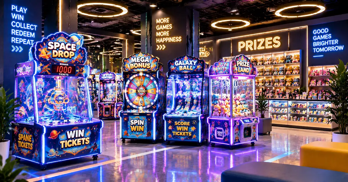 Wholesale redemption games for FEC equipment